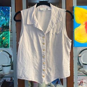ANN TAYLOR LOFT SLEEVELESS TOP